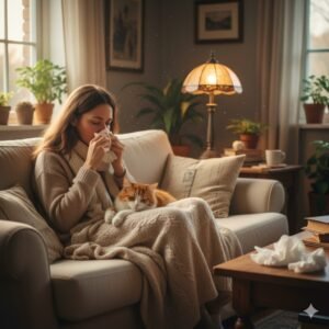 Winter allergy symptoms