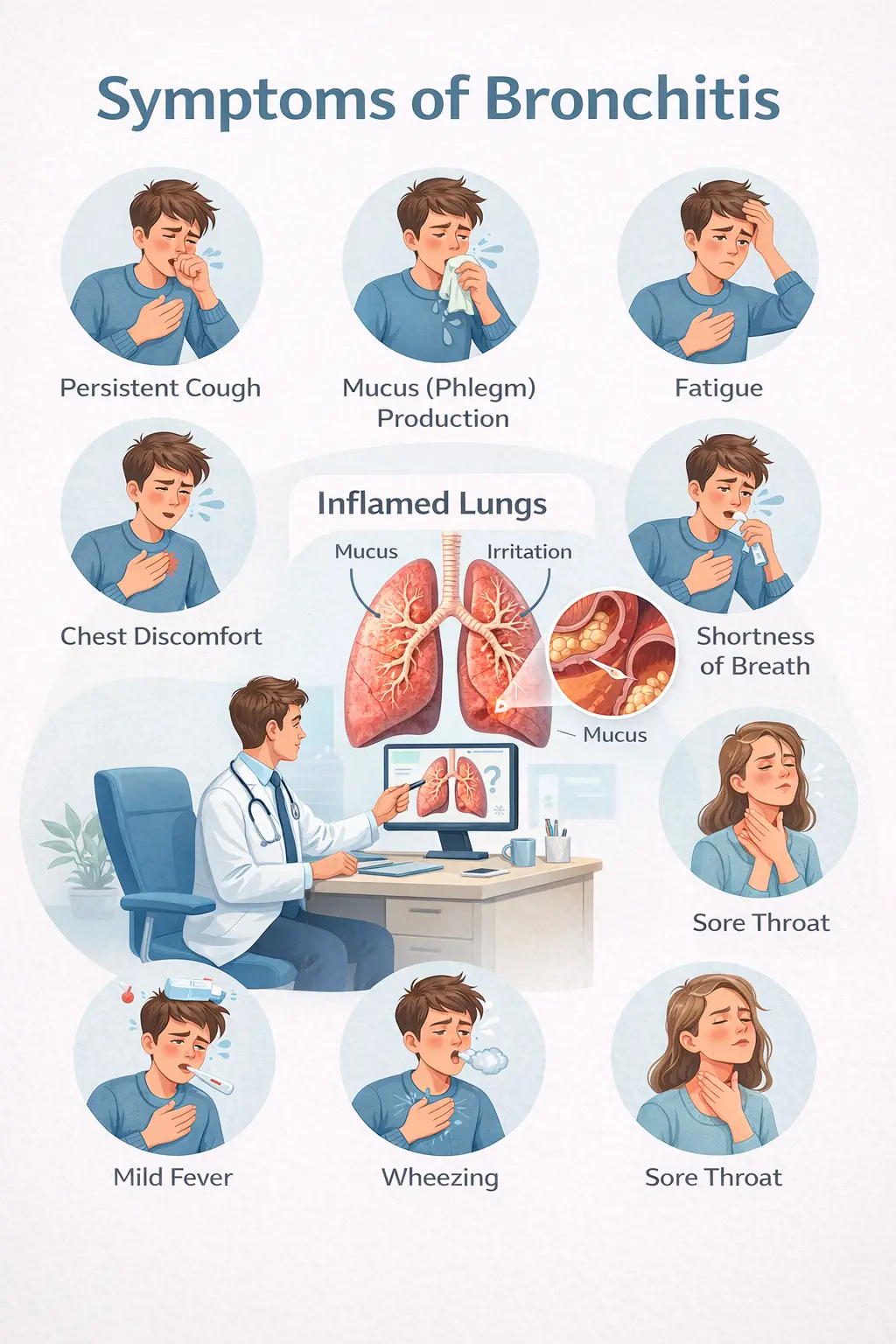 Bronchitis Symptoms, Causes & Treatment Guide