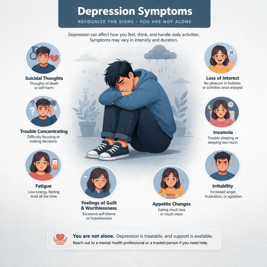 Depression: Symptoms, Causes & Treatment Guide