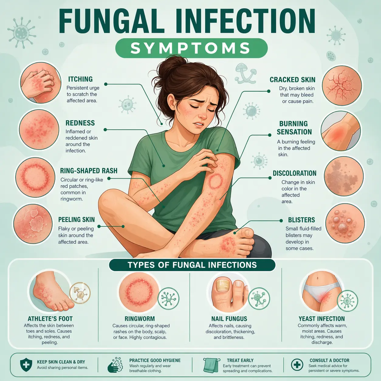 Fungal Infection Symptoms, Causes & Treatment Guide