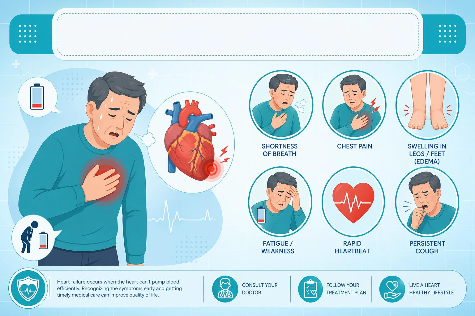Heart Failure Symptoms, Causes & Treatment Guide