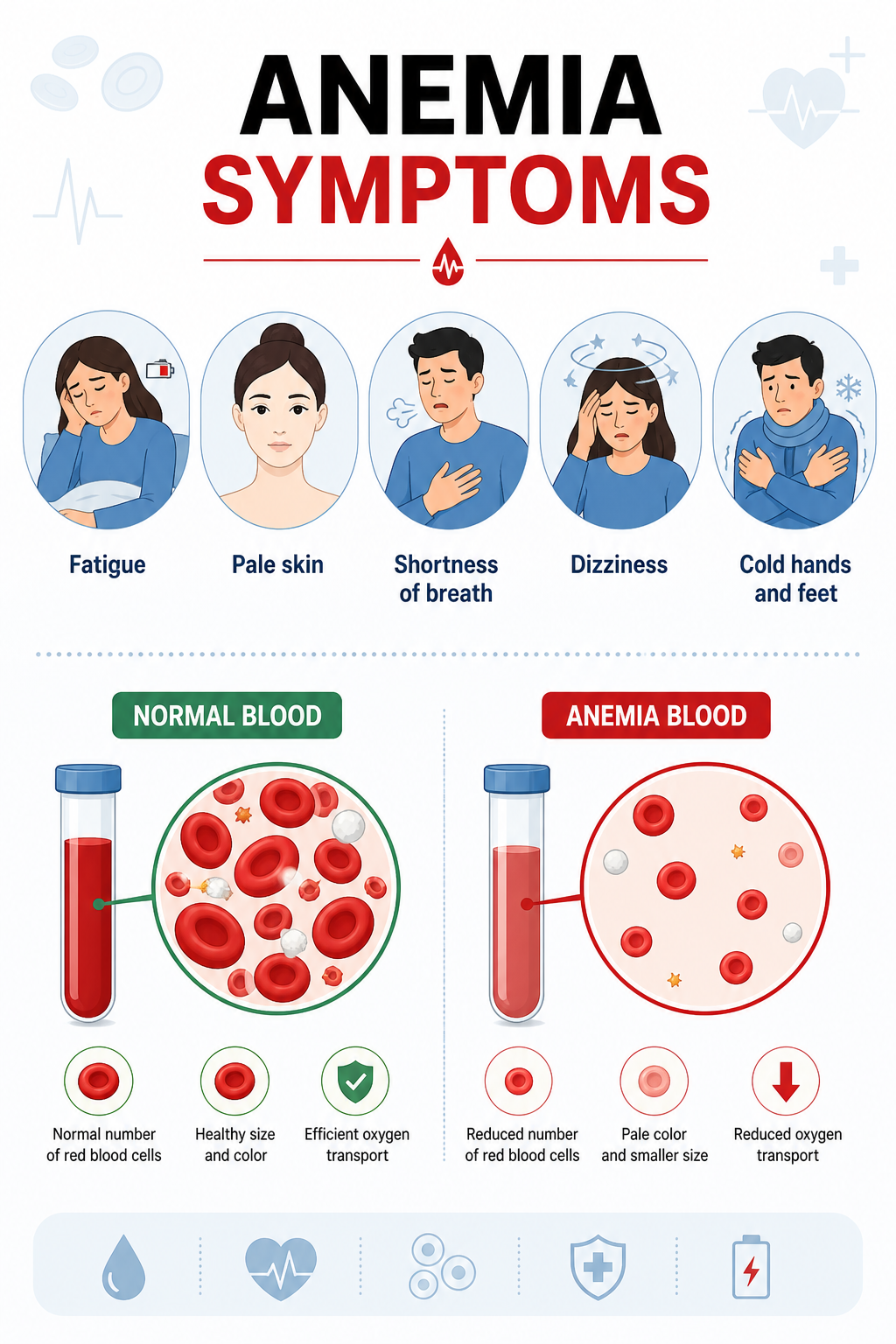 Iron Deficiency Anemia: Symptoms, Causes & Treatment